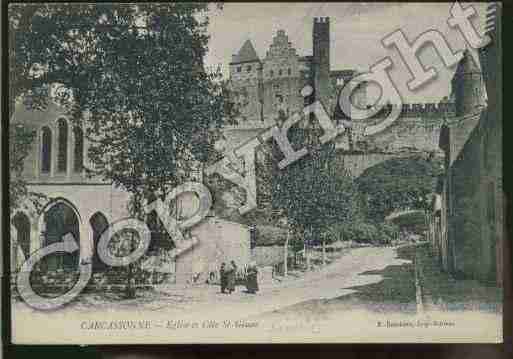 Ville de CARCASSONNE Carte postale ancienne