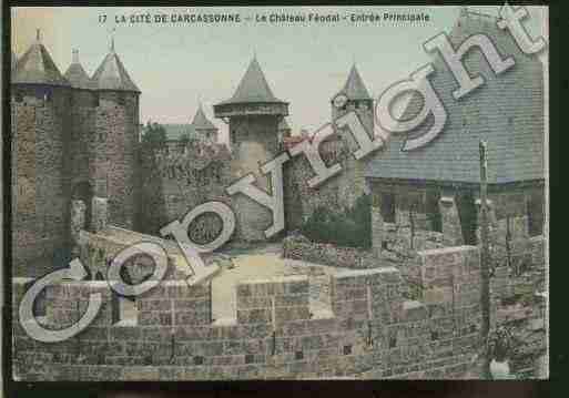 Ville de CARCASSONNE Carte postale ancienne