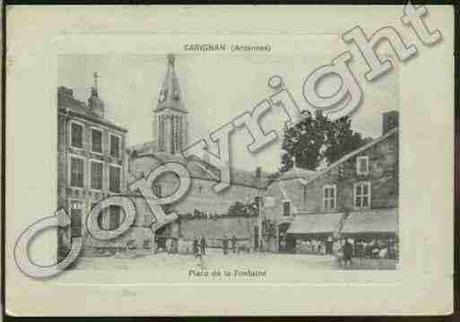 Ville de CARIGNAN Carte postale ancienne