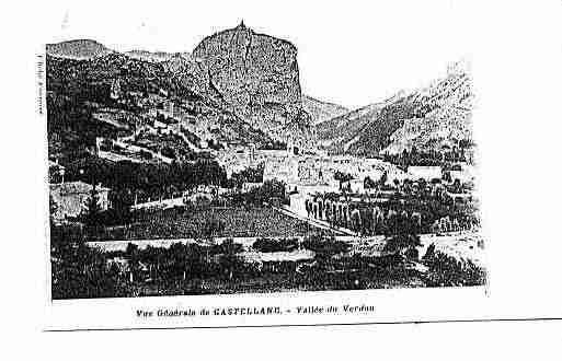 Ville de CASTELLANE Carte postale ancienne