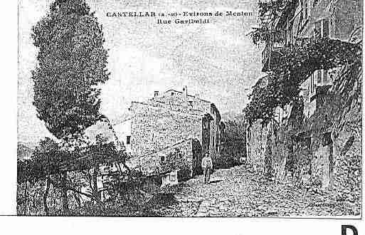 Ville de CASTELLAR Carte postale ancienne