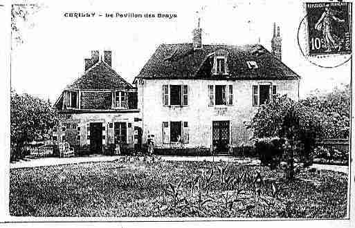 Ville de CERILLY Carte postale ancienne