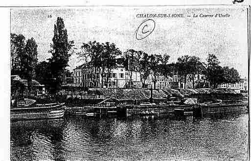 Ville de CHALONSURSAONE Carte postale ancienne