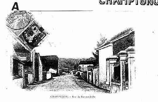 Ville de CHAMPIGNOLLEZMONDEVILLE Carte postale ancienne