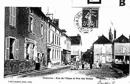 Ville de CHAOURCE Carte postale ancienne