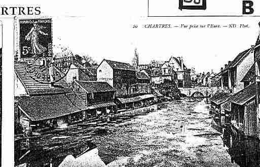 Ville de CHARTRES Carte postale ancienne