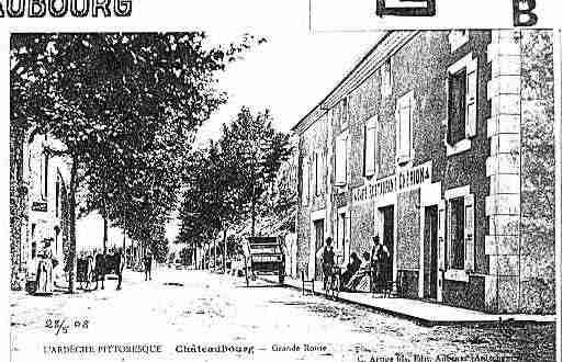 Ville de CHATEAUBOURG Carte postale ancienne