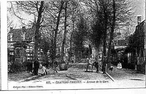 Ville de CHATEAUTHIERRY Carte postale ancienne