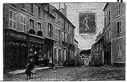 Ville de CHATEAUTHIERRY Carte postale ancienne