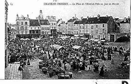 Ville de CHATEAUTHIERRY Carte postale ancienne