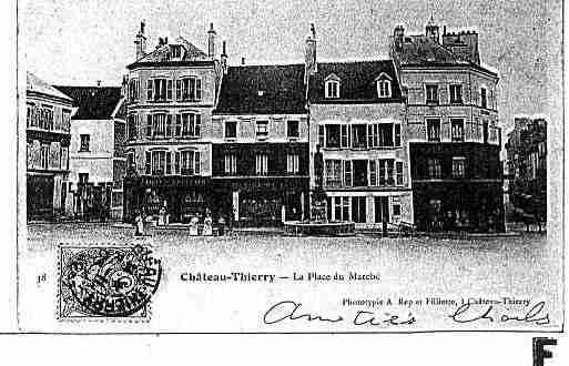 Ville de CHATEAUTHIERRY Carte postale ancienne