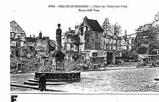 Ville de CHATEAUTHIERRY Carte postale ancienne