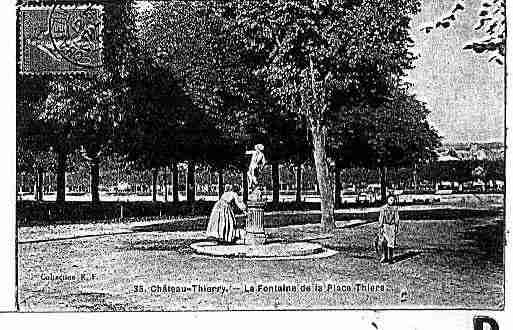 Ville de CHATEAUTHIERRY Carte postale ancienne