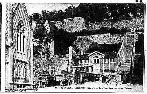 Ville de CHATEAUTHIERRY Carte postale ancienne