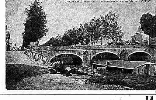 Ville de CHATEAUTHIERRY Carte postale ancienne