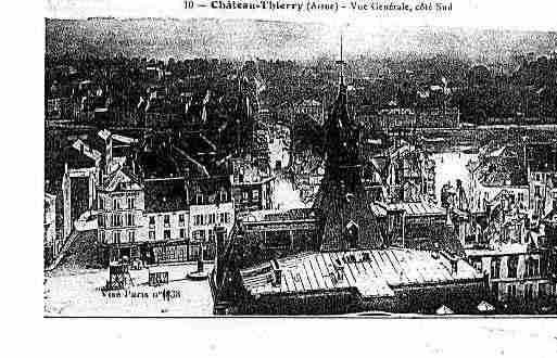 Ville de CHATEAUTHIERRY Carte postale ancienne