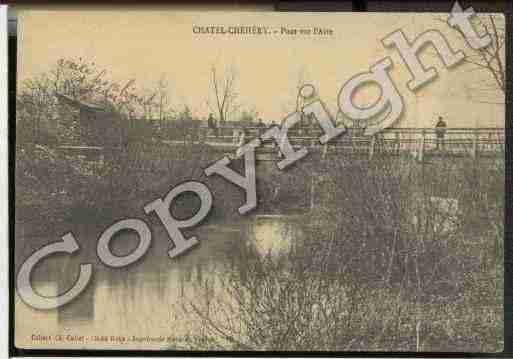 Ville de CHATEL Carte postale ancienne