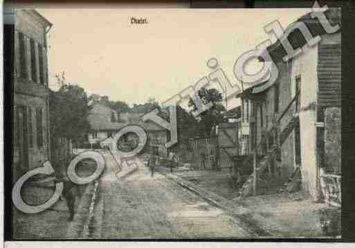 Ville de CHATEL Carte postale ancienne