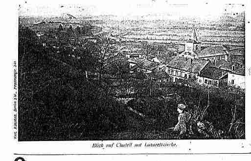 Ville de CHATEL Carte postale ancienne