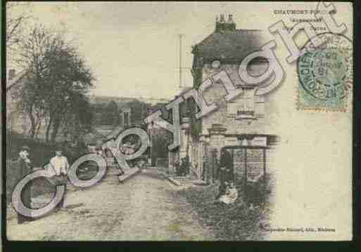 Ville de CHAUMONTPORCIEN Carte postale ancienne