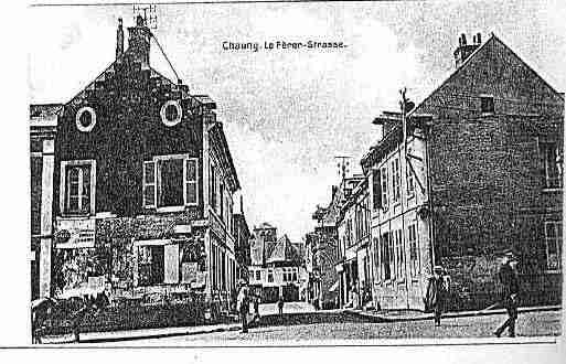 Ville de CHAUNY Carte postale ancienne