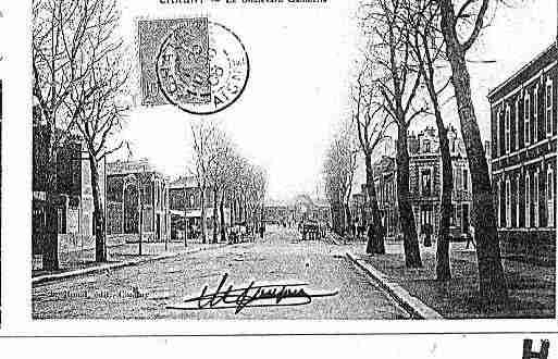 Ville de CHAUNY Carte postale ancienne