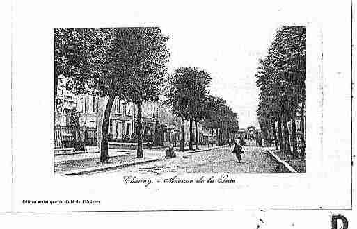 Ville de CHAUNY Carte postale ancienne