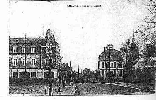 Ville de CHAUNY Carte postale ancienne