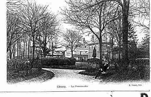 Ville de CHAUNY Carte postale ancienne