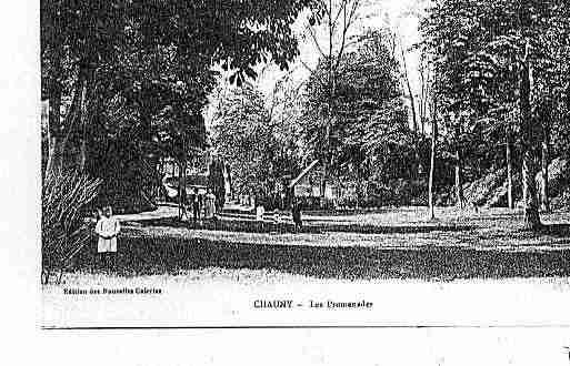 Ville de CHAUNY Carte postale ancienne