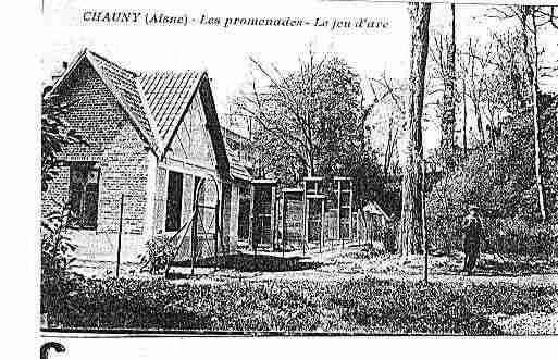 Ville de CHAUNY Carte postale ancienne