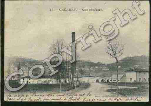 Ville de CHEHERY Carte postale ancienne