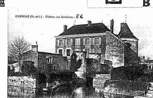 Ville de CHEMILLE Carte postale ancienne