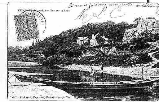 Ville de CHENEHUTTETREVESCUNAULT Carte postale ancienne