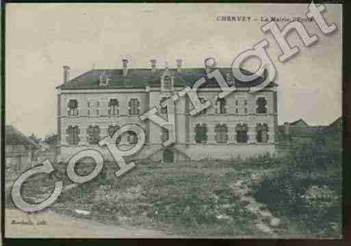 Ville de CHERVEY Carte postale ancienne