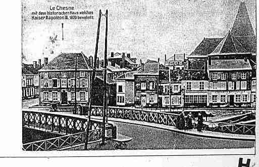 Ville de CHESNE(LE) Carte postale ancienne