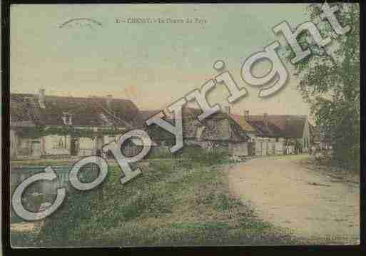 Ville de CHESSYLESPRES Carte postale ancienne