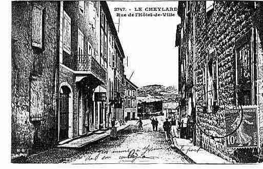 Ville de CHEYLARD(LE) Carte postale ancienne