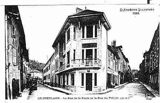 Ville de CHEYLARD(LE) Carte postale ancienne