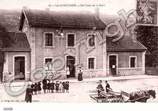 Ville de CHEYLARD(LE) Carte postale ancienne