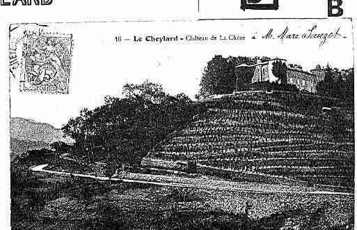 Ville de CHEYLARD(LE) Carte postale ancienne