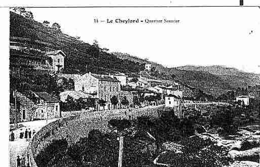 Ville de CHEYLARD(LE) Carte postale ancienne