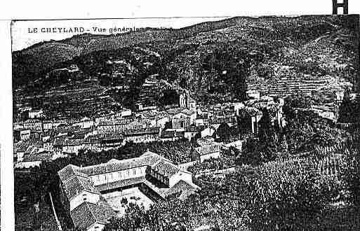 Ville de CHEYLARD(LE) Carte postale ancienne