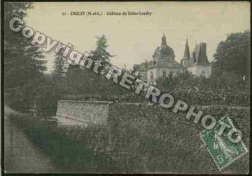 Ville de CHOLET Carte postale ancienne