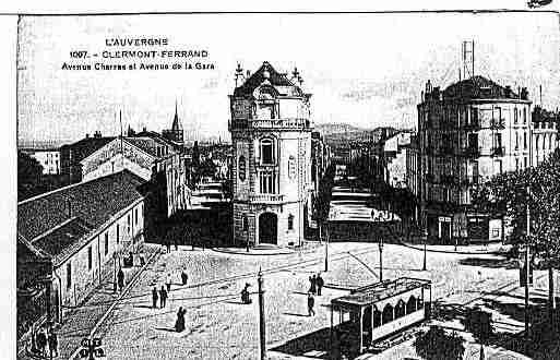 Ville de CLERMONTFERRAND Carte postale ancienne