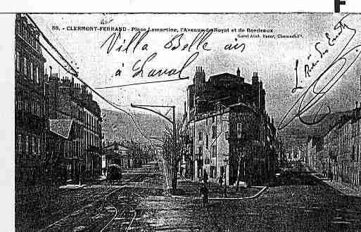 Ville de CLERMONTFERRAND Carte postale ancienne