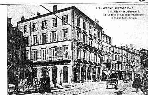 Ville de CLERMONTFERRAND Carte postale ancienne