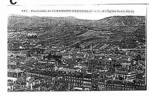 Ville de CLERMONTFERRAND Carte postale ancienne