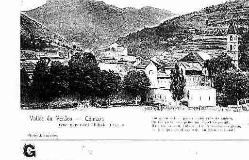 Ville de COLMARS Carte postale ancienne