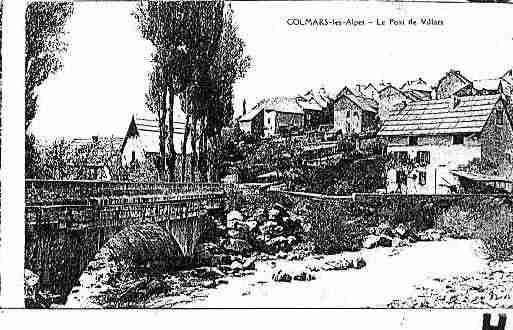 Ville de COLMARS Carte postale ancienne